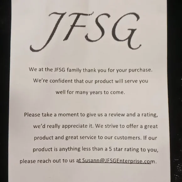 JFSG Wedding band stainless  size 8.5 - Picture 5 of 7